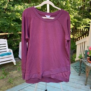 NWT Danskin purple lightweight sweatshirt